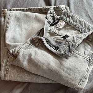 Divided H&M Gray Wide Leg Jeans